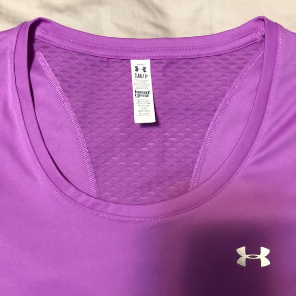 Under Armour Women's HeatGear Crew Neck T-shirt - Picture 4 of 9